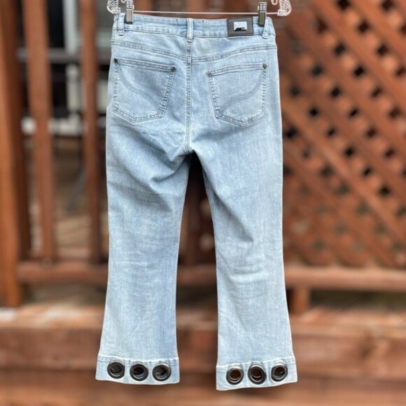 Joseph Ribkoff cropped jeans size 8 - Picture 2 of 14